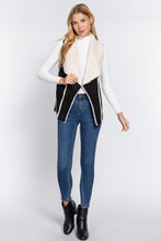 Load image into Gallery viewer, Shawl Faux Suede Fur Bonded Vest
