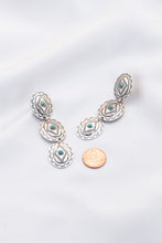 Load image into Gallery viewer, Oval Western Metal Dangle Earring

